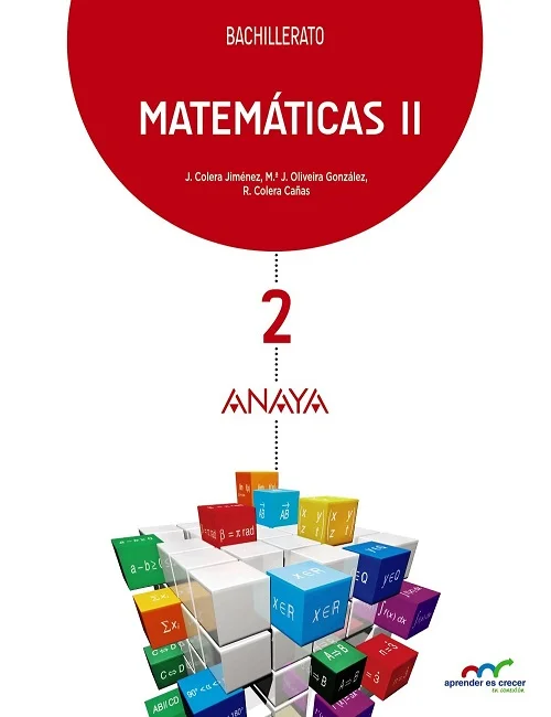 Anaya 2 BACHILLERATO Solucionario Matemáticas